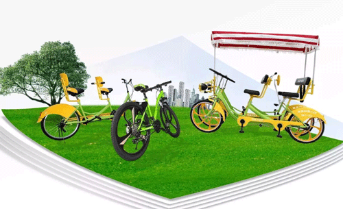 景區(qū)共享單車展示 景區(qū)共享單車展示