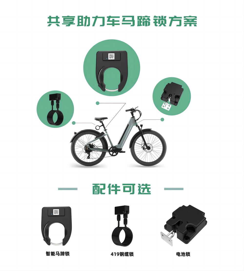 共享單車方案2 共享助力車方案