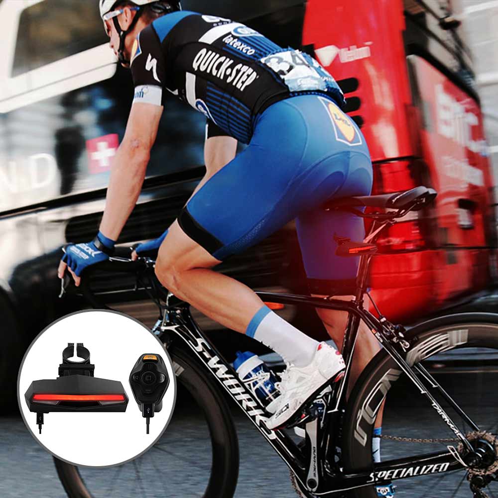 自行車智能尾燈：夜騎安全新選擇